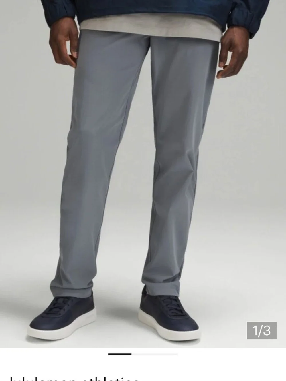 Lululemon ABC Classic-Fit Trouser Light Grey Size 30x30